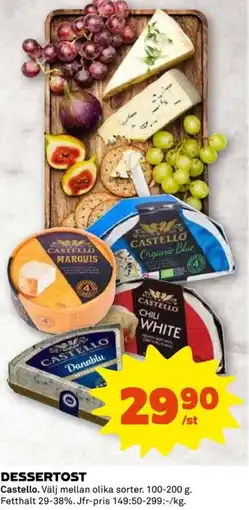 Coop Dessertost erbjuda
