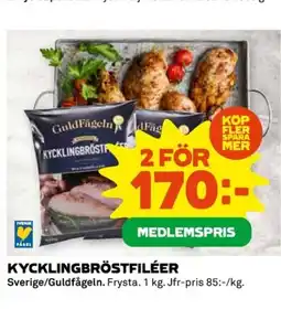 Coop Kycklingbröstfiléer erbjuda
