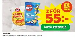 Coop Snacks erbjuda