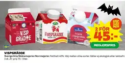 Coop Vispgrädde erbjuda