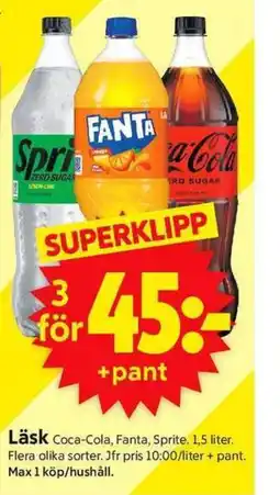 ICA Supermarket Läsk erbjuda