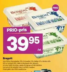 City Gross Bregott, Pris i appen erbjuda