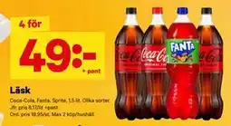 City Gross Läsk, SEK 49 erbjuda