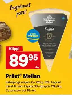 City Gross Präst Mellan, SEK 89.95 erbjuda