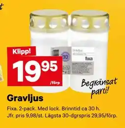 City Gross Gravljus, SEK 19.95 erbjuda