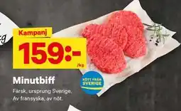 City Gross Minutbiff, SEK 159 erbjuda