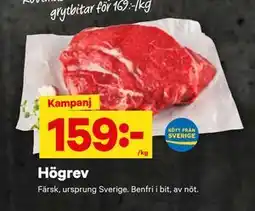 City Gross Högrev, SEK 159 erbjuda