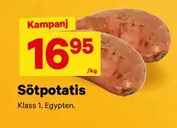 City Gross Sötpotatis, SEK 16.95 erbjuda