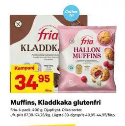 City Gross Muffins, Kladdkaka glutenfri, SEK 34.95 erbjuda