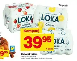 City Gross Kolsyrat vatten, SEK 39.95 erbjuda