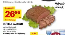 City Gross Grillad rostbiff, SEK 26.95 erbjuda