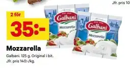 City Gross Mozzarella, SEK 35 erbjuda