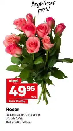 City Gross Rosor, SEK 49.95 erbjuda