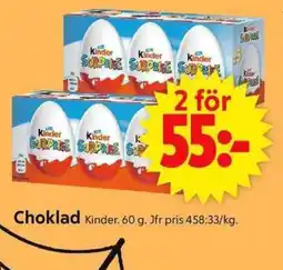 ICA Supermarket Choklad erbjuda