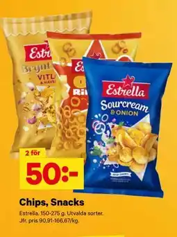 City Gross Chips, Snacks, SEK 50 erbjuda