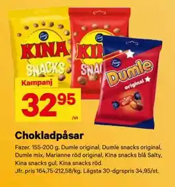 City Gross Chokladpåsar, SEK 32.95 erbjuda