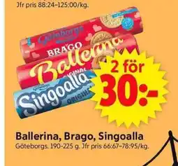 ICA Supermarket Ballerina, Brago, Singoalla erbjuda