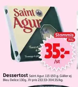 ICA Supermarket Dessertost erbjuda