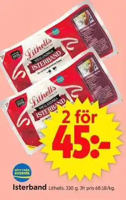 ICA Supermarket Isterband erbjuda