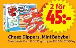 ICA Supermarket Cheez Dippers, Mini Babybel erbjuda