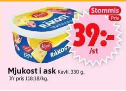 ICA Supermarket Mjukost i ask Kavli. erbjuda