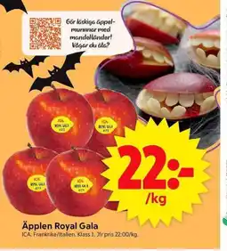 ICA Supermarket Äpplen Royal Gala erbjuda