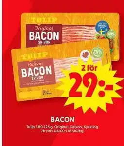ICA Maxi Bacon erbjuda