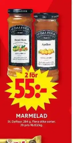 ICA Maxi Marmelad erbjuda