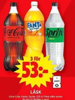ICA Maxi Läsk erbjuda