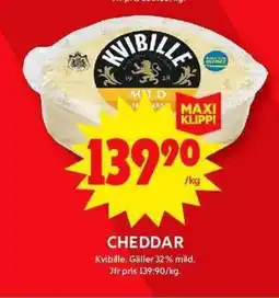 ICA Maxi Cheddar erbjuda