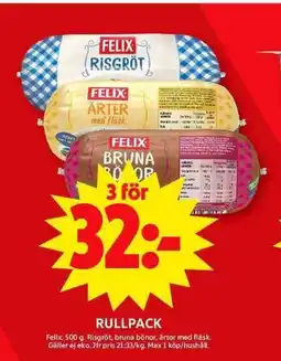 ICA Maxi Rullpack erbjuda