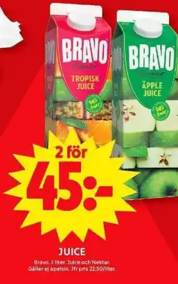 ICA Maxi Juice erbjuda