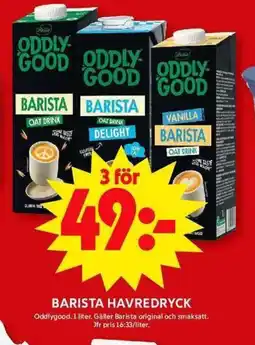 ICA Maxi Barista havredryck erbjuda