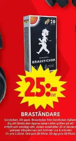ICA Maxi Braständare erbjuda