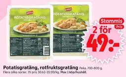 ICA Supermarket POTATISGRATÄNG, ROTFRUKTSGRATÄNG erbjuda
