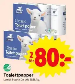 ICA Supermarket Toalettpapper erbjuda