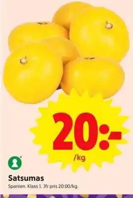 ICA Supermarket Satsumas erbjuda