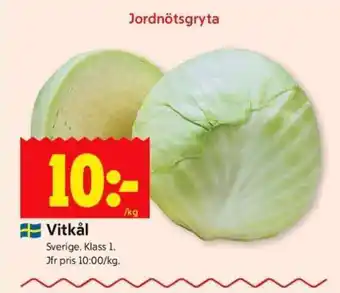 ICA Supermarket Vitkål erbjuda