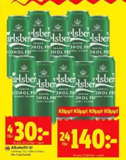 ICA Supermarket ALKOHOLFRI ÖL erbjuda