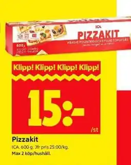 ICA Supermarket Pizzakit erbjuda