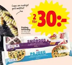 ICA Supermarket Pajdeg, Smördeg erbjuda