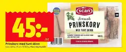 ICA Supermarket PRINSKORV MED TUNT SKINN erbjuda