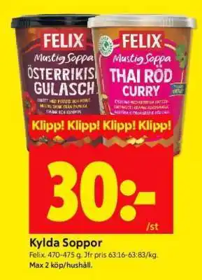 ICA Supermarket Kylda Soppor erbjuda