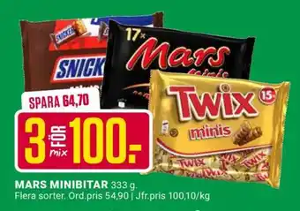 ÖoB Mars Minibitar erbjuda