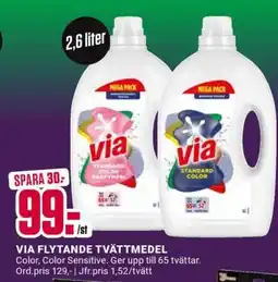 ÖoB VIA Flytande Tvättmedel erbjuda