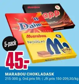 ÖoB MARABOU CHOKLADASK erbjuda
