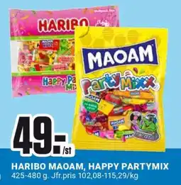 ÖoB HARIBO MAOAM, HAPPY PARTY MIX erbjuda