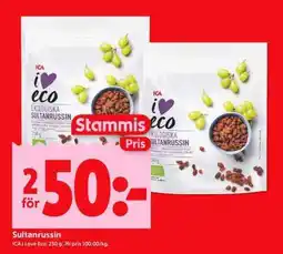 ICA Supermarket Sultanrussin erbjuda
