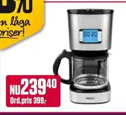 ÖoB KAFFEBRYGGARE erbjuda