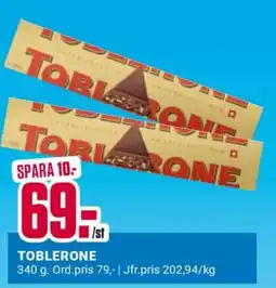 ÖoB TOBLERONE erbjuda